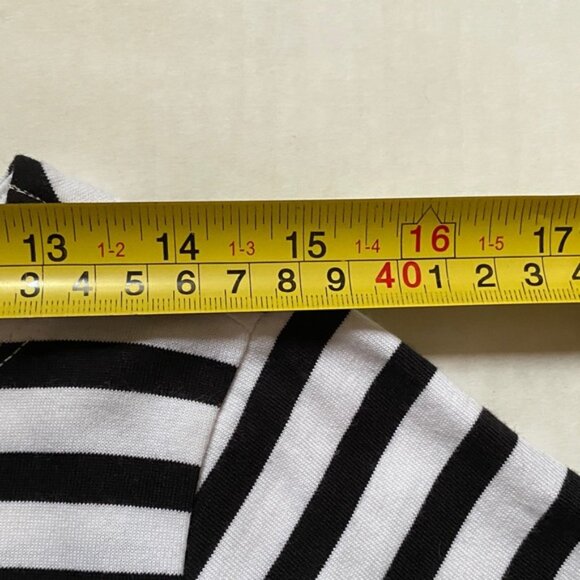 Marni x Uniqlo  Striped Midi Tee T shirt cotton Border Dress - Picture 14 of 16